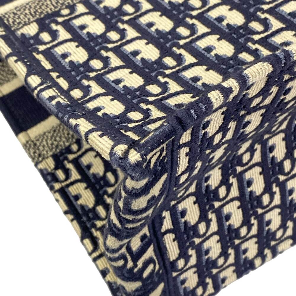 Christian Dior Book Tote Large Bag Tote Bag M1286ZRIT Beige Dark Navy - Picture 6 of 15